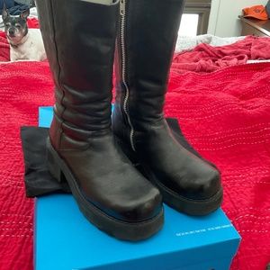 Fluevog Yolanda F Sole Hi Platform Boot